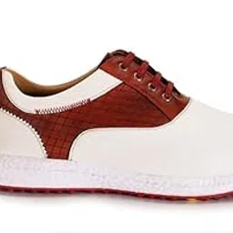 hitcaro Golf Shoe | Light Weight | Waterproof | Black/Brown/Coffee/White | Golf Shoe with Button Type LACE UP-picture-43