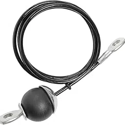 ATORSE 5xPulley System Cable 5mm Lifting Steel Wire Rope Workout Fitness Pulley Cable 1m-picture-14