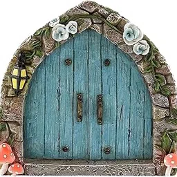 CALANDIS Mini Fairy Garden Door 2D Outdoor Decor for Courtyards Courtyard Restaurants | Saws & Blades | Garden D?©cor-image-3