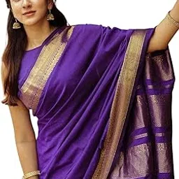 palopo Women's Kanjivaram Lichi Silk Traditional Saree For Women With Attach Unstich Blouse Piece-picture-44