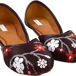 miraya impex Ethnic Beautiful Jutti Rajasthani Mojari for Women-picture-17