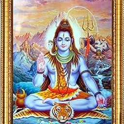 JV JASHVIRA Bholenath, Shiv Sankar, Mahadev Photo Frame With Flexible Glass 10x14 Size Studio REDLINE Desgen-3-picture-10