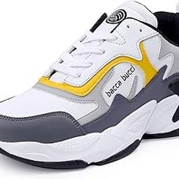 bacca bucci SPARK Running Shoes/Trainers for Men for Gyming, Cross Training, Heavy Weight lifting, cross-fit with Natural Rubber & Eva Sole and Breathable Upper-picture-25