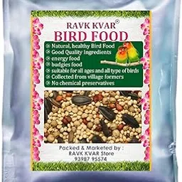 RAVK KVAR Bird Food for All Love Birds 500 Grams-picture-44