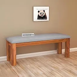WOODAMIYA Wooden Seating Bench for Home & Office l Solid Wood Bench for Daining Table l Indoor Outdoor Seating Table l Bench for Multi Purpose l Teak Finish, Easy DIY-picture-25