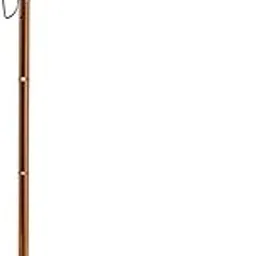 SYMKARD Premium Walking Stick, 91.4 cm Height, T-Handle Design, Adjustable Mobility Aid, Lightweight, Steel Body for Men & Women, Patients, Old People (Copper)-picture-15