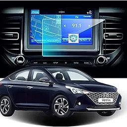 Hyundai Verna (8 Inch) Touchscreen Protector Guard - (Not a Tempered Glass)-picture-46