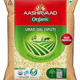 Aashirvaad Organic Urad Dal (Split), 1 Kg, 100% Organic Urad Dal Rich in Protein-picture-17