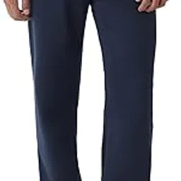 bewakoof Men's Mid Rise Solid Oversized Fit Cotton Poly Joggers-picture-48