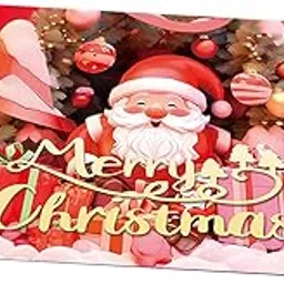 JAZZY PEARLS® Christmas Rugs Farmhouse Rug Non Skid Runner Rug for Home Entryway Entry Way Style C-picture-27