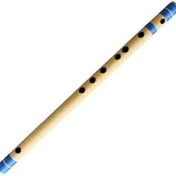 C Natural 7 Hole Right Hand Bansuri Size 19 inches Bamboo Flute image 1