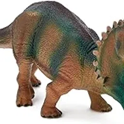 SUPER TOY Triceratops Dinosaur Action Figures Dragon Park Animal Toys for Kids 3-12 Years Realistic Dinosaur 7.5 Inch Big Size Education Toy for Boys Girls-image-83