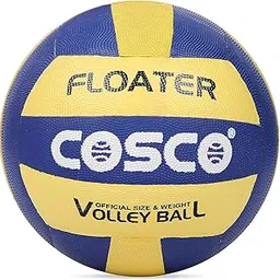 Cosco Leather Floater Volleyball, Size 4 (Multicolour)-picture-13