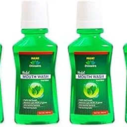 Jagat Devsutra Dr. Trusted Ayurvedic HERBAL Cool Mint Mouthwash with Germ-Killing Oral Care Formula to Fight Bad Breath, Plaque and Gingivitis, 250 ml (Pack of 4)-picture-11