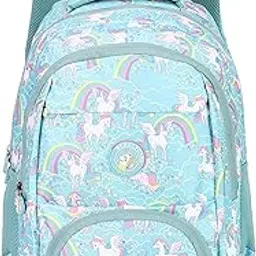 beauty girls 1546 Polyester Waterproof 30 L Designer Floral Printed School, College Tuition Backpack Bag for Girls and Women image 1