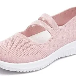 carl vinson Breathable Woven Women’s Shoes – Soft Sole, Large Size, Comfortable & Stylish| 39 | Pink-picture-23