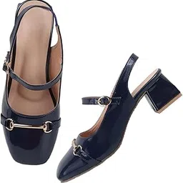 selfiee Close Toe Perfect for Every Occasion Block Heel Sandals For Womens And Girls-picture-19