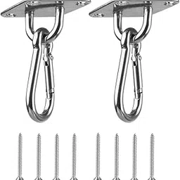 HEAVENGLOW Pad Eye Plate Swing Hook for Boat Accessories Decking Rope Fitting Home Use StyleA-image-1