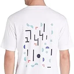 Allen Solly Men Cotton Regular Fit Drop Shoulder Back Print Tshirt-picture-13