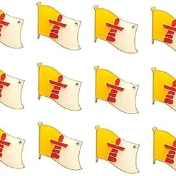world flags direct Pack of 12 Nunavut Flag Lapel Pins, Enamel Tie & Hat Pin Badges for all Canadian Provinces, 12 Flag Lapel Pins, Metal, no gemstone-picture-20
