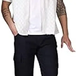 kotty Men's Loose Fit Utility Cargo Pants for Workwear, Travel, and Outdoor Activities-picture-18