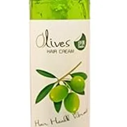 Olives Hair Cream with Natural Olive Extract, Hair Health Vitamin Care-picture-44