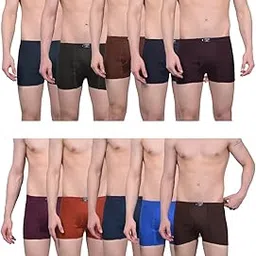 dollar Lehar Mens Combed Cotton Trunk - Actual Colour May Vary-picture-45