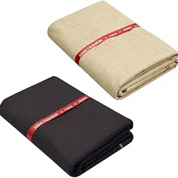 Abhi Fashion Men's Cotton Feel Blend Formal Unstitched Combo Trouser Fabric For Men (Pack Of 2)-picture-19