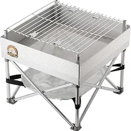 Fireside Outdoor Trailblazer Pop-Up Fire Pit 12"x12" - Camp Stove, Portable Fire Pit, Camping Fire Pit, Collapsible Fire Pit, Portable Firepit, Camp Fire Pit for Camping, 3 lbs Weight, Pop Up Grill-picture-18