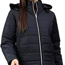 Solid Full Sleeve Hooded Neck Regular Fit Women Casual Jacket | Casual Winter Jackets for Women | Women Jackets for Winter Wear (P_LJKT00085)-image-39