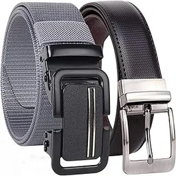 friendskart Pu-Leather Formal/Casual Reversible Belt for Men, Casual/Formal Style, combo 2-Pack RA57-picture-14