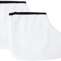 HEAVENGLOW 5xParaffin Wax Gloves Booties Treatment Mitts Mittens White Foot Cover-picture-45