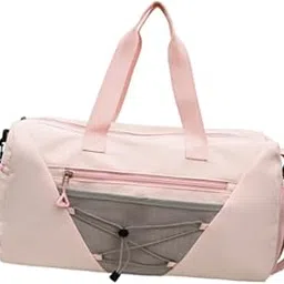 bnf Gym Duffle Bag with Shoe Compartment Nylon Gym Equipment for Fitness Workout Pink|Backpacks, Bags & Briefcases| Backpacks, Bags & Briefcases-picture-31