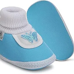 Newborn Baby Booties with Cartoon Face LIGHTWEIGHT SOFT FABRIC, Unisex-picture-14