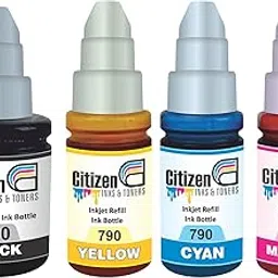 GI 790 Ink Refill Compatible for Canon PIXMA G1000, G1010, G1100, G2000, G2002, G2010, G2012, G2100, G3000, G3010, G3012, G3100 Printers Ink | Perfect Compatibility | Leak-Proof (4 Color Set- BKXL)-picture-65