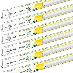 Wipro Garnet 20W LED Batten for Living Room & Bedroom | 2 Feet | Bright & Energy Efficient Tubelight for Home | Cool Day Light (6500K) with 2000 Lumen | Pack of 6-image-12