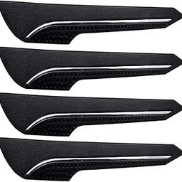 Vaah@n Expo Rubber Car Bumper Scratch Protector Compatible With Maruti Suzuki Alto K10, Black-picture-31