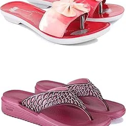Women's Sandals | Lightweight Wear| Stylish & Easy to Wear For Women'S GP-SAN-(2-COMBO)-1964-1886-picture-43