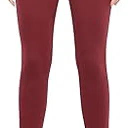 frenchtrendz Women's Cotton Poly Spandex Ponte Elasticated Broad Waistband Front & Back Pocket Stretchable Jeggings-picture-56