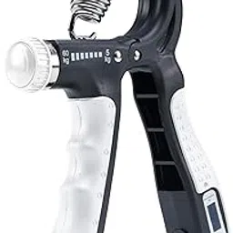 Solpro Velgrip Adjustable Hand Grip Strengthener with Mechanical Counter for Men & Women | Adjustable 5 to 60 kg Resistance | Forearm, Wrist & Finger Strengthener | Home, Gym Workouts (Black/Grey)-image-11