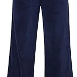 camey Women’s Cord Bonded Wide Leg Pants | High Waist Relaxed Fit Trousers with Side Pockets | Casual & Stylish Bottom-picture-13