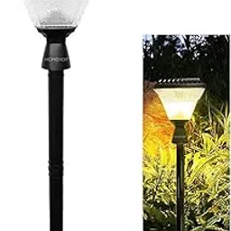 Homehop Garden Solar Light 10 LED Outdoor, Pathway, Home Decor, Waterproof, Decorative, Landscape,Bollard Lamp 2200mAh with Remote Control (ABS+PC,RGB)-picture-12