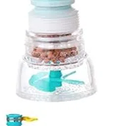 HOME CUBE Pvc 360-Degree Painted Finish Water Filter Tap, Multi, Polyvinyl Chloride, Sedimentation-picture-11
