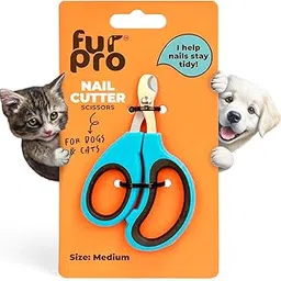 Furpro Nail Clipper Scissors for Pets | Professional Pet Nail Trimmer with Safety Guard | Stainless Steel Blades & Anti-Slip Handle for Dogs, Cats & Small Animals-picture-57