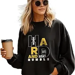 ausk Women's Oversized Printed Sweatshirts||Womens Round Neck Sweatshirt-picture-10