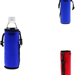 Calandis Neoprene Insulated Sport Water Bottle Cover Pouch Sleeve Bag Holder Red-picture-12