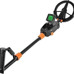 CLAPON® Metal Detector Gold Digger Finder Deep Sensitive Light Hunter w/LCD Display Control Panel, All Metal Mode, LCD Display, Adjustable Angle-picture-15