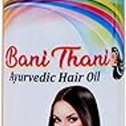 Bani-Thani Ayurvedic Hair Oil, Traditional Indian Treatment, 100ml Light Blue Bottle, All Hair Types, Herbal Formula-picture-31