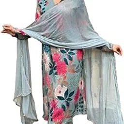 anni designer Women's Cotton Rayon Straight Printed 3Pc Kurta Set-picture-16