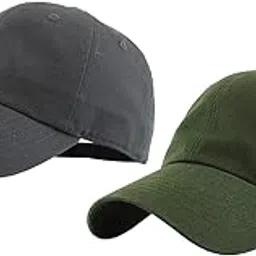 veerus Baseball Cap Olive Green-Grey Combo for Men and Women Pack of 2-picture-41